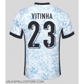 Portugali Vitinha #23 Vieraspaita EM-Kisat 2024 Lyhythihainen